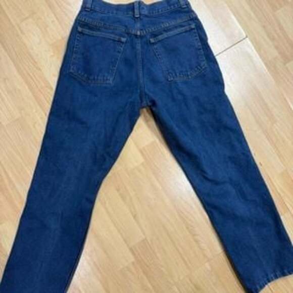 L.L.Bean Original Fit High-Waist Straight Leg Jeans - Women's Size 8 Regular - Picture 4 of 4